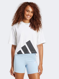 Adidas Essentials Big Logo Women Sportswear T-Shirt White/Black