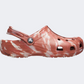 Crocs Classic Marbled Clog Unisex Lifestyle Slippers Dark Clay/Multi