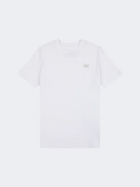 New Balance Jersey Small Logo Kids-Boys Lifestyle T-Shirt Bright White