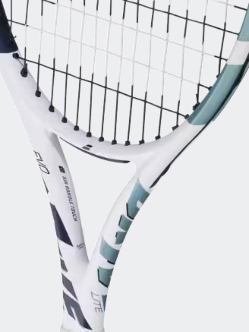 Babolat Evo Drive Lite White Gen2 Unstrung Size 3 Tennis Racquet White/Blue