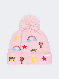 Chaos Pink A Boo Jr. Girls Lifestyle Beanie Light Pink