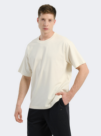 Anta Commute Men Training T-Shirt Beige