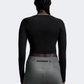 On Studio Long-T Crop Women Training Long Sleeve Black