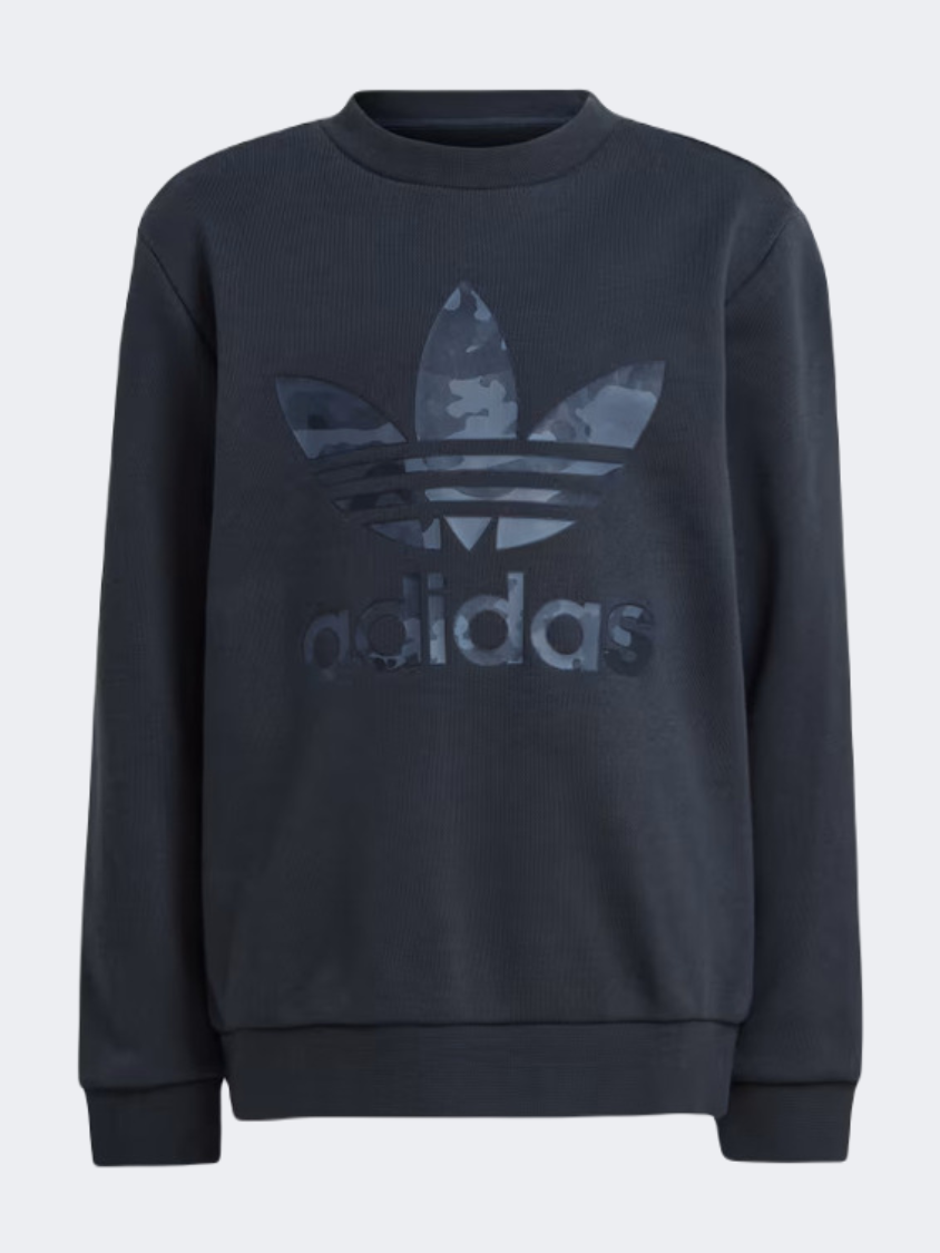 Adidas Graphics Crew Little-Boys originals Set Carbon