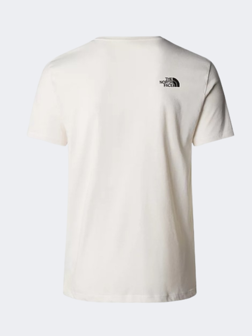 The North Face Foundation Coordinations Graphic Men Hiking T-Shirt Gardenia White/Black