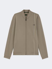 Hugo Boss Active Full Zip Men Tennis Jacket Light/Pastel Green