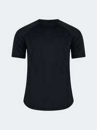 Oil And Gaz Comfortable Men Training T-Shirt R-Neck Black