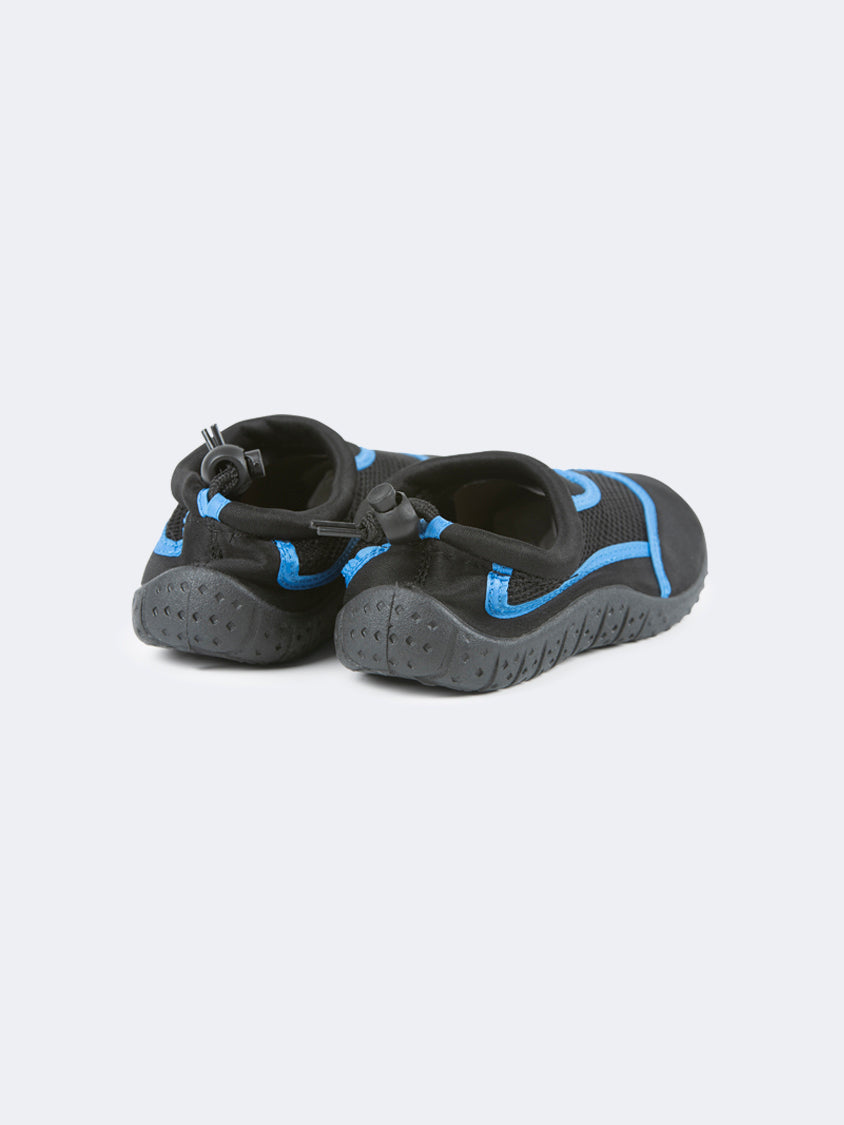 Top Ten Flexible Women Beach Aqua Shoes Black/Blue