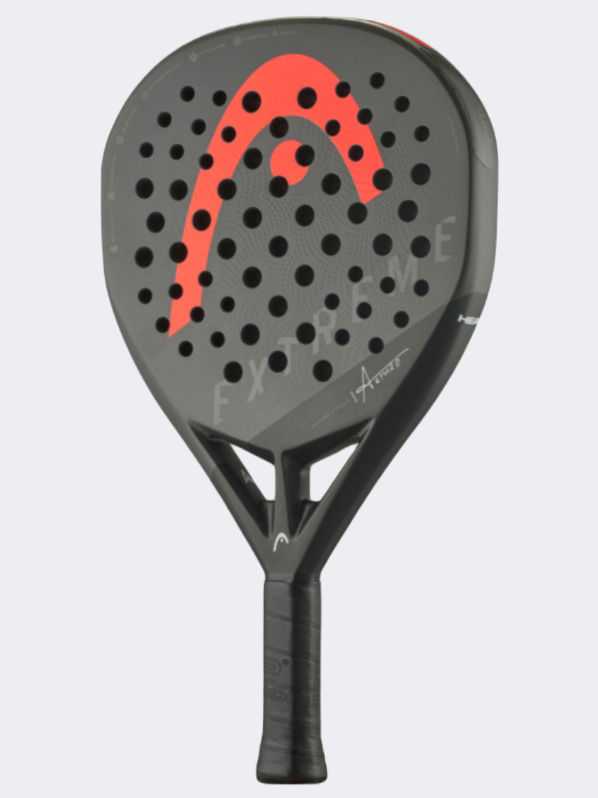 Head Extreme Pro Arturo Coello Adult Padel Racquet Black/Orange