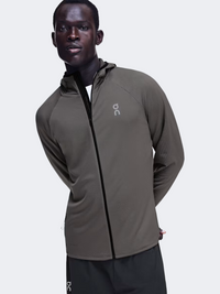 On Climate Full Zip Men Running Hoody Ember