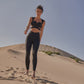 Wiskii V-Waist Utility Women Sportswear Tight Black