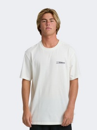 Billabong Make Tracks Screen Men Lifestyle T-Shirt Off White