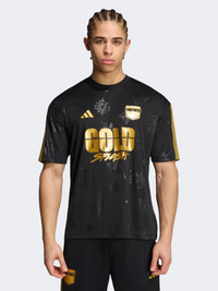 Adidas Tiro Adidas X Fortnite Men Sportswear T-Shirt Black/Gold Metallic
