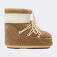 Moonboot Icon Low Fleece Unisex After Ski Boot Camel