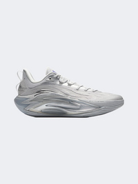 Anta Shock Wave 7 Men Basketball Shoes Silver