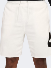 Nike Club French Terry Alumni Men Lifestyle Short Off White