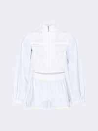 Oil And Gaz Comfortable Women Lifestyle  Co Ord Set White