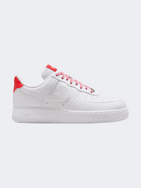 Nike Air Force 1 07 Women Lifestyle Shoes White/Pink/Crimson