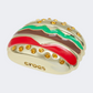 Crocs Burger Unisex Lifestyle Pins Gold