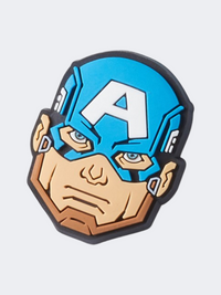 Crocs Captain America 2 Unisex Lifestyle Pins Multicolor