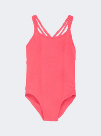 Color Kids Swimsuit Girls Beach Monokini Pink