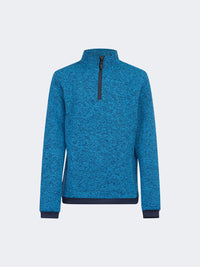 Oil And Gaz Warm Kids-Boys Skiing Fleece Navy Blue