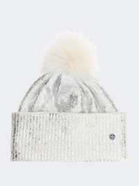 Chaos Slope Women Lifestyle Beanie Silver