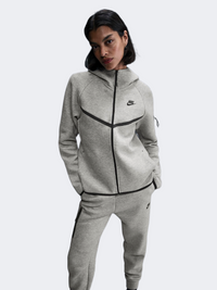 Nike Sportswear Tech Fleece Windrunner Women Lifestyle Hoody Dark Grey Heather