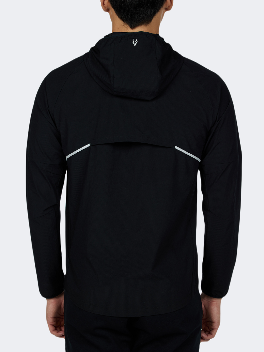 Anta Woven Men Running Jacket Black