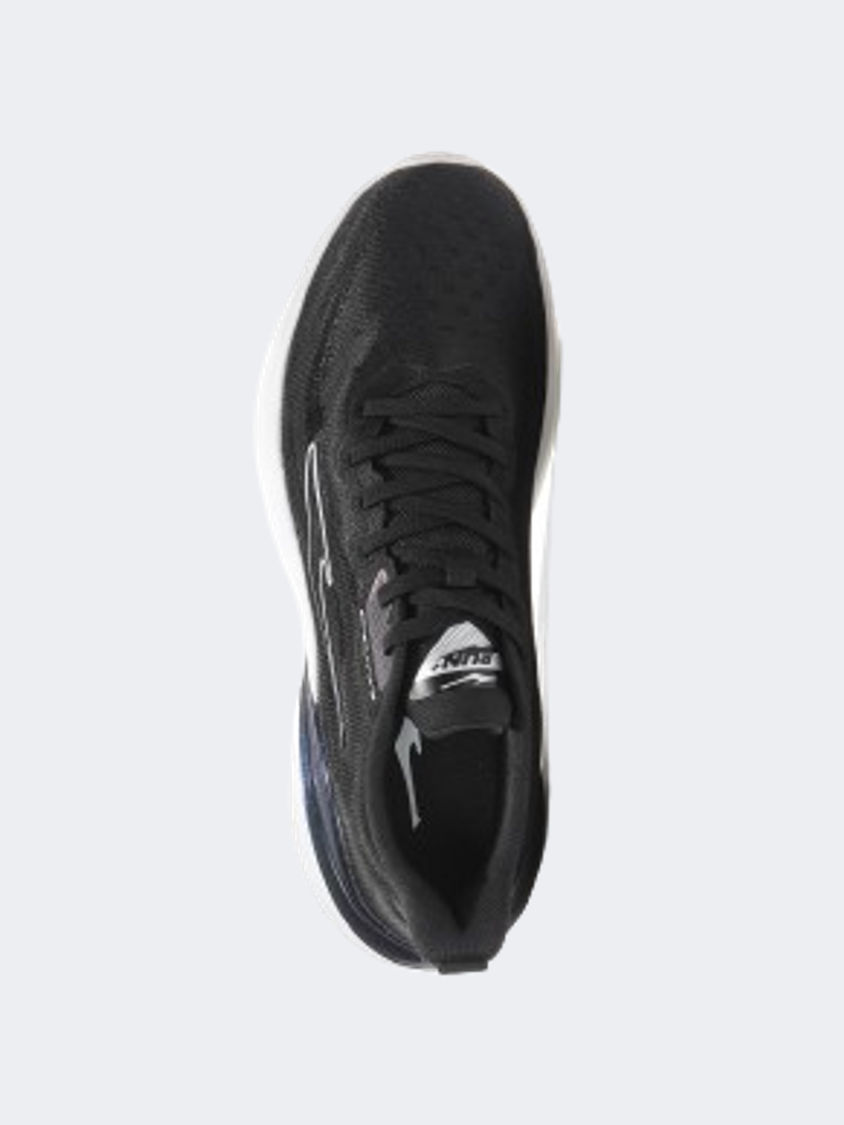 Erke Cushioning Men Running Shoes Black/Charcoal