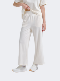 Anta Commute Knitted Women Training Pant Corn White