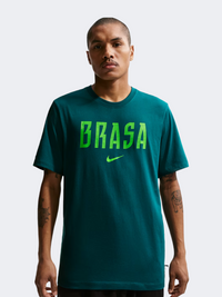 Nike Brasil Wordmark Men Football T-Shirt Geode Teal