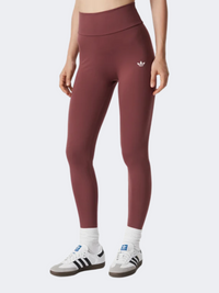Adidas Essentials Polyester Women Originals Tight Burgundy