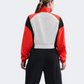Nike Woven Lightweight 1/4-Zip Women Lifestyle Long Sleeve Picante Red/Black