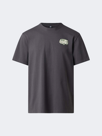 The North Face Van Life Relaxed Graphic Men Lifestyle T-Shirt Anthracite Grey