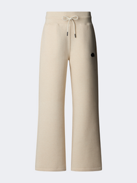 The North Face Wide Leg Women Lifestyle Pant White Dune Heather