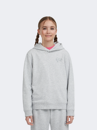 Oneill Essentials Girls Skiing Hoody White Melange
