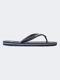 ONeill Profile Logo Men Beach Slippers Ink Blue
