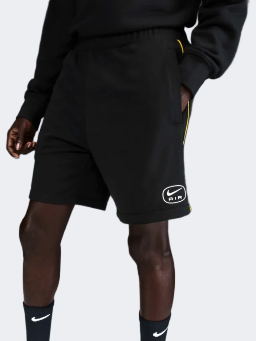 Nike Air French Terry Men Lifestyle Short Black/Lightning
