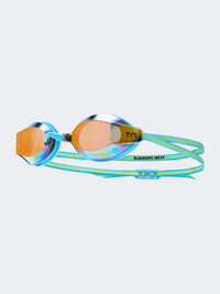 Tyr Blackops 140 Ev Racing Mirrored Women Swim Goggles Orange/Green