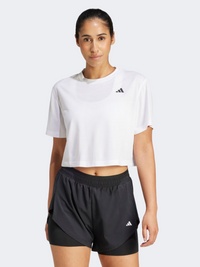 Adidas Train Essentials Boxy Workout Women Training T-Shirt White