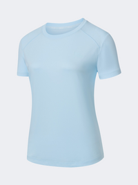 Erke Women Training T-Shirt Island Blue