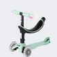 Micro Mini2Grow Deluxe Magic Led Kids Skating Scooter Mint/Black