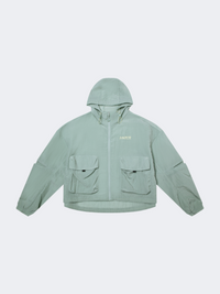 Erke Windbreaker Women Lifestyle Jacket Tea Green