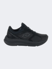 Lotto Speedride 801 Ii Women Running Shoes Black/Asphalt Grey