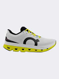 On Cloudflow Men Running Shoes White/Yellow/Black