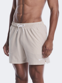 Nike 5 Inch Volley Men Swim Short Beige