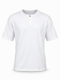 Oil & Gaz Modern Men Lifestyle T-Shirt  White