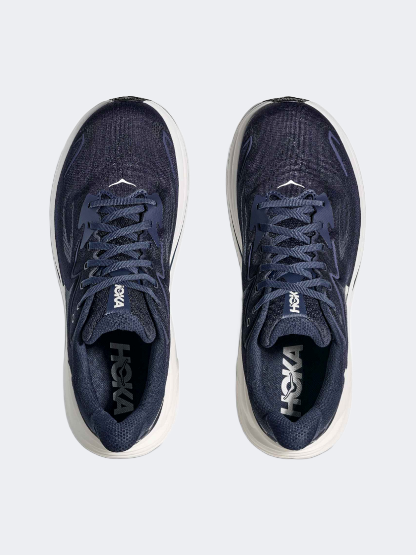 Hoka Clifton 10 Men Running Shoes Navy/White