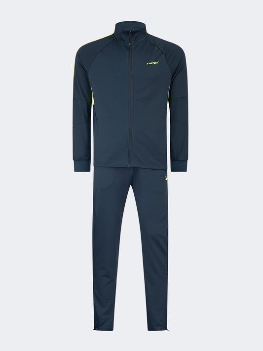 Top Ten Sporty Men Lifestyle Suit Navy/Yellow